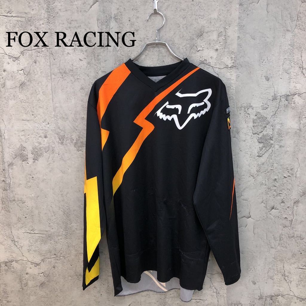 FOX RACING フォックス スポーツウェア 長袖 Lサイズ ブラック