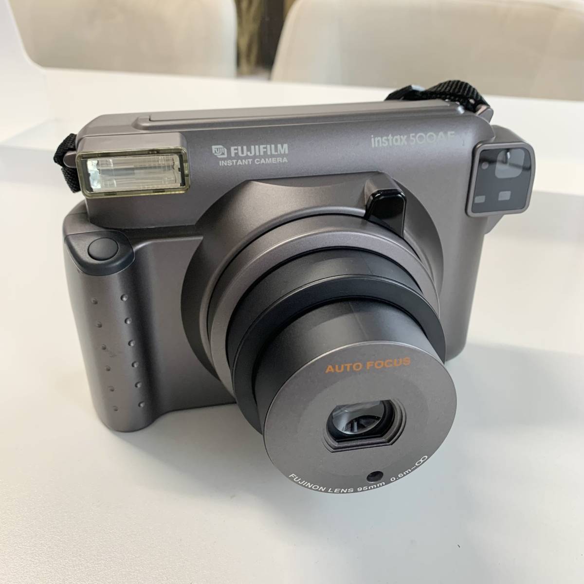超美品 FUJIFILM フジフィルム instax 500AF インスタントカメラ 動作