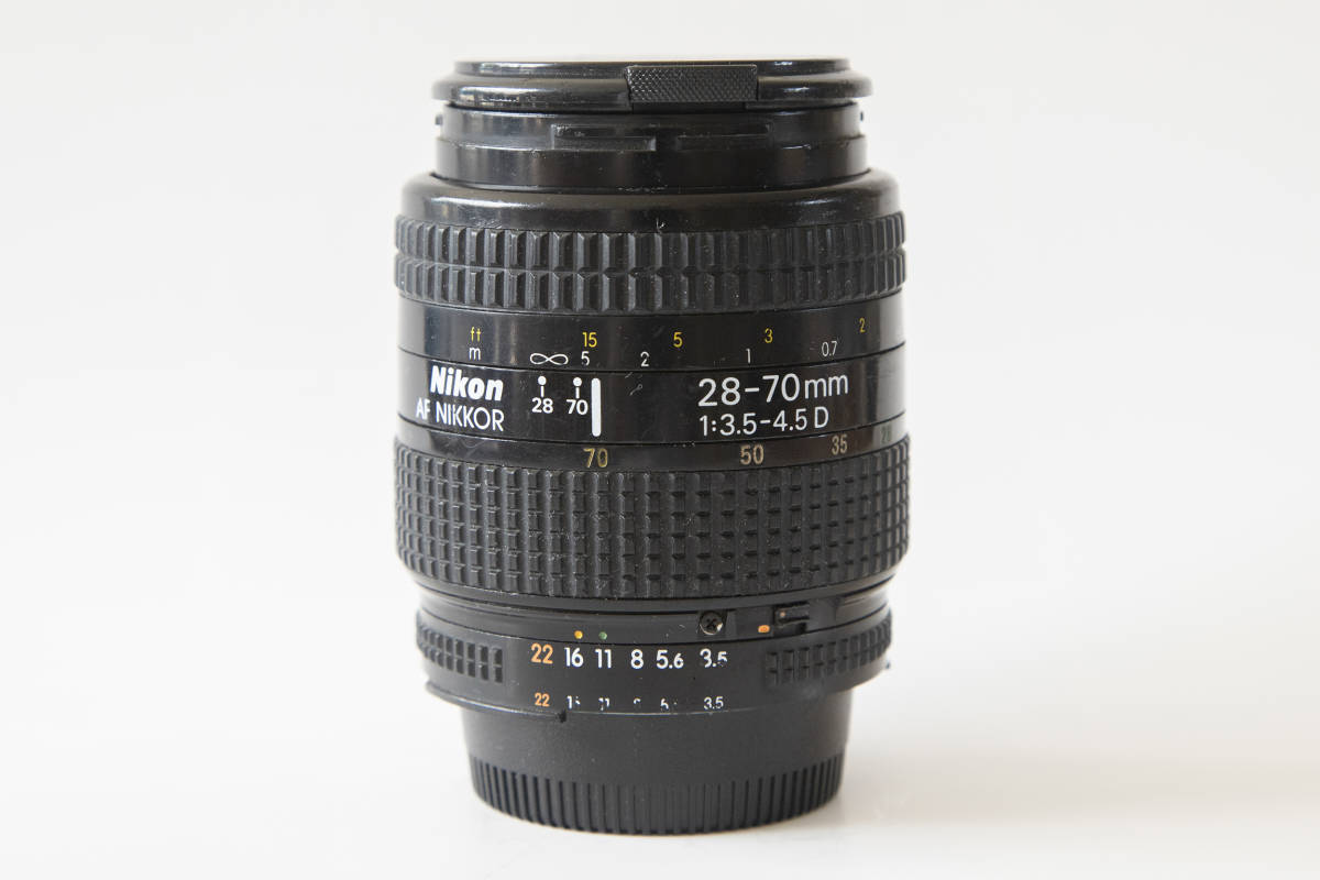 Nikon AF NIKKOR 28-70mm F3.5-4.5D 中古［ジャンク品］_使用感あります