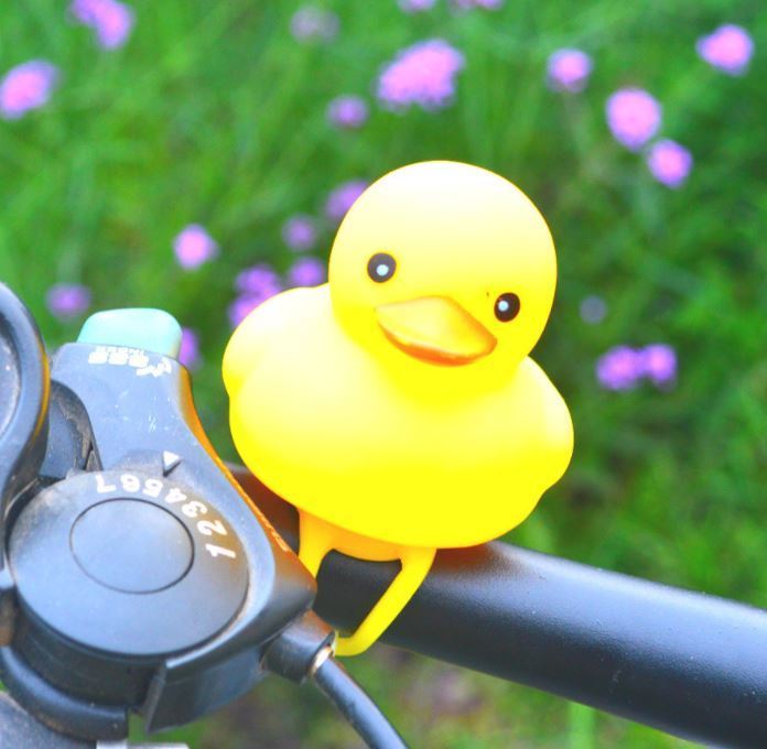 ★あひる 自転車 ライト シリコンライト 黄色い鳥 あひるライト シリコン 鳴く サイクリング かわいい 可愛いライト☆_画像2