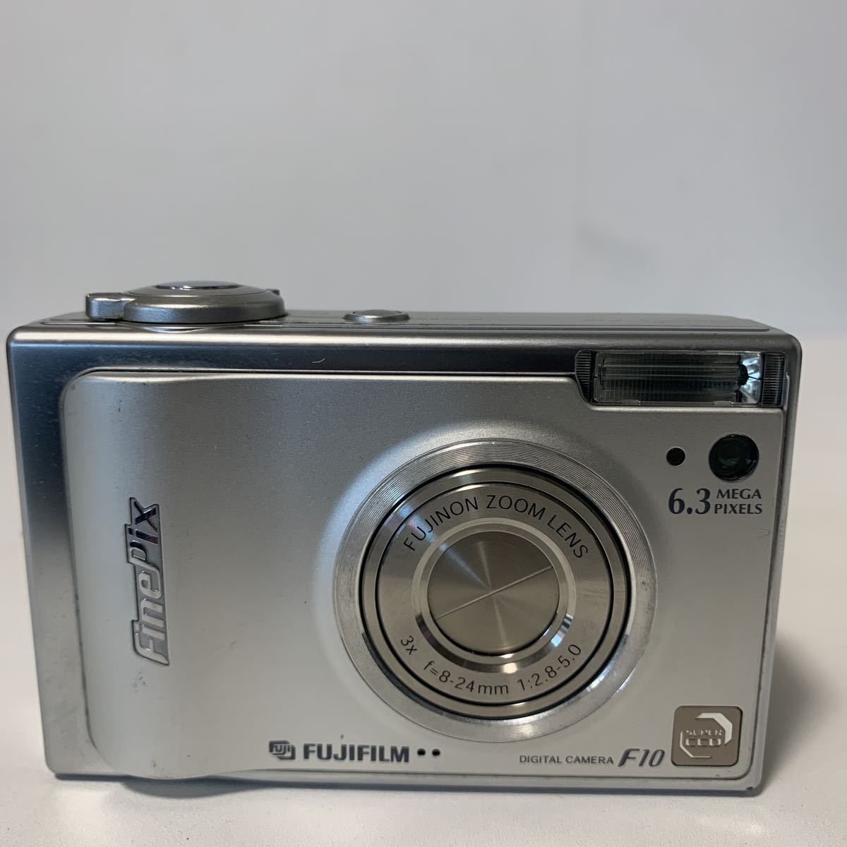 FUJIFILM フジフイルム FinePix F10 シルバー バッテリー有り ケース