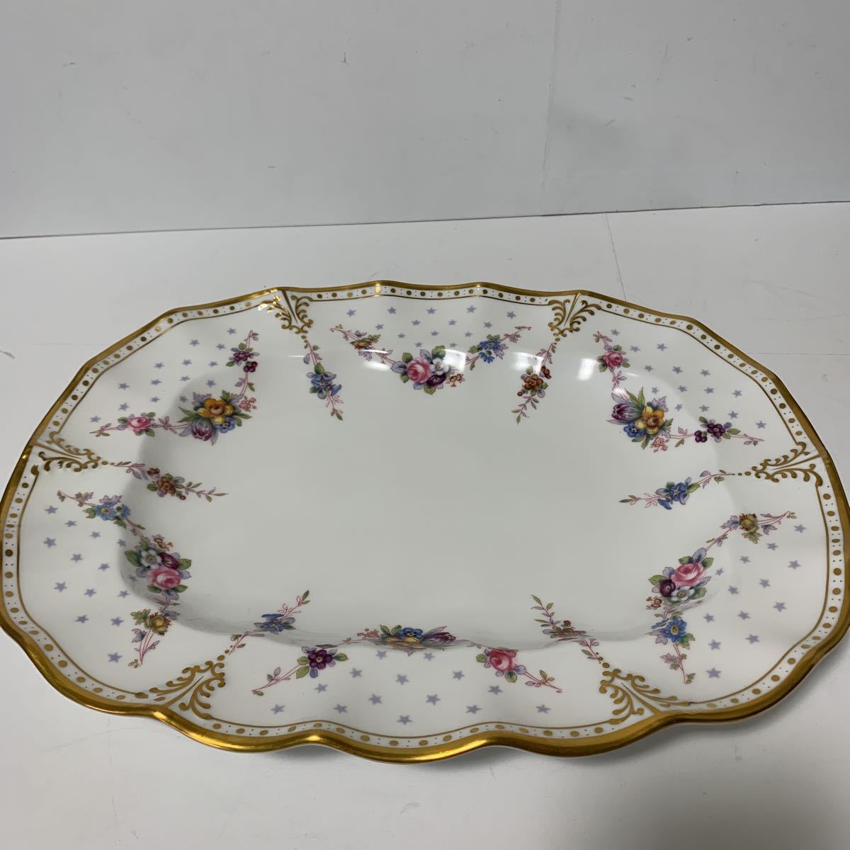 Royal Doulton ロイヤルアントワネット プレート皿 花柄 Royal