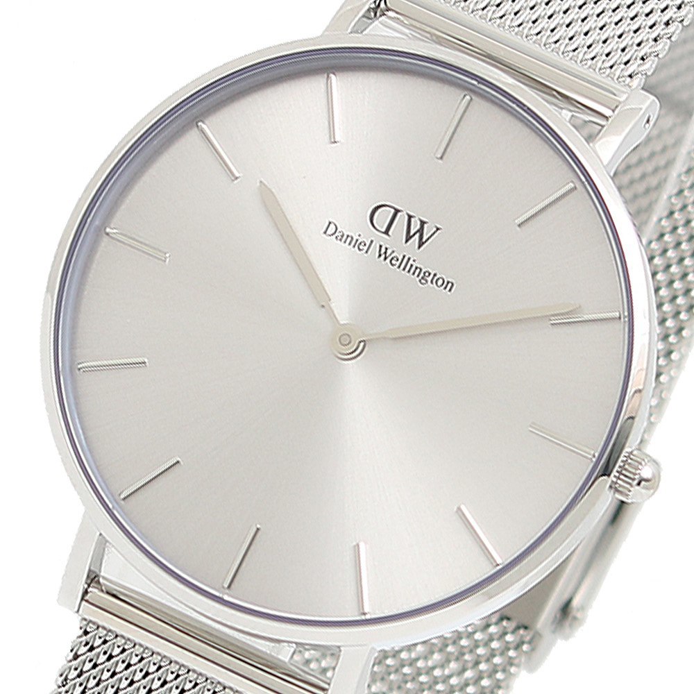 ダニエルウェリントン DANIEL WELLINGTON 腕時計 DW00100468 PETITE UNITONE 32mm レディース シルバー