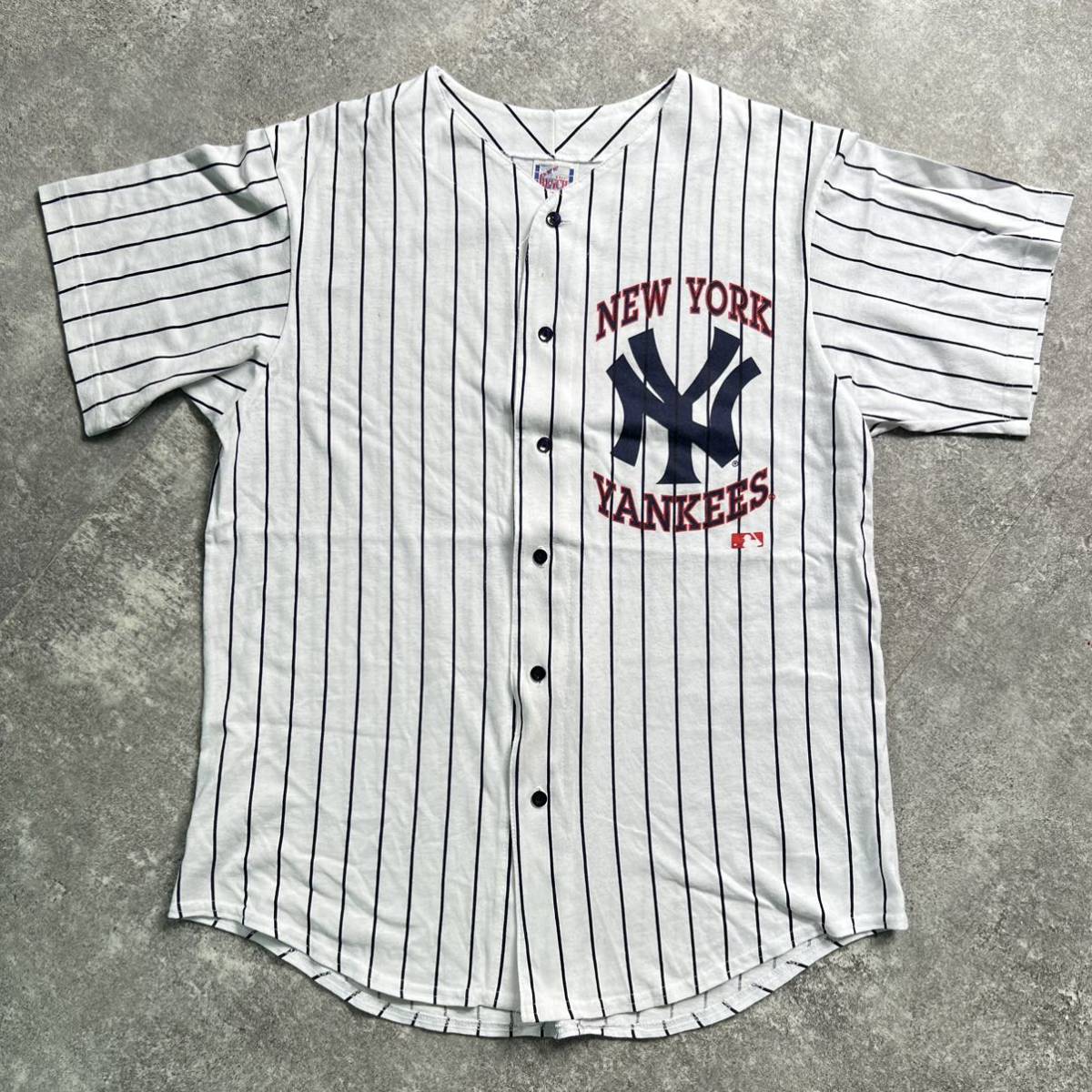 90s ヴィンテージ MLB ニューヨークヤンキース ベースボールシャツ
