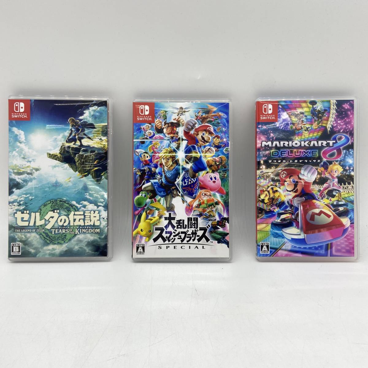 爆売り! 任天堂Switch 6台○マリオ8○スマブラ○ゼルダの伝説 ゼルダ