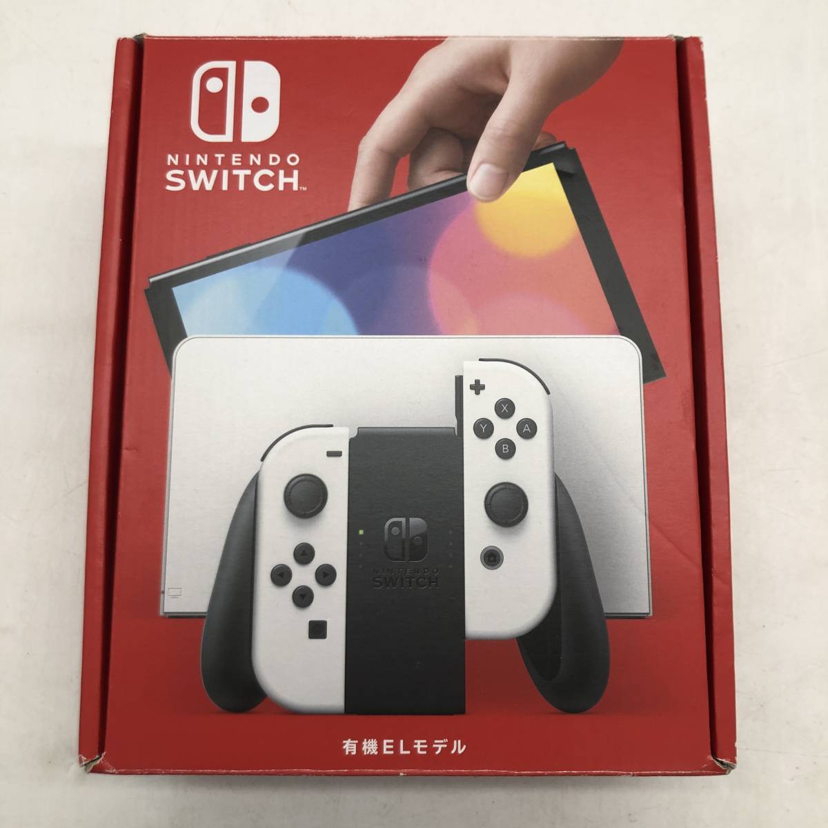 18062)〓【1円~】Nintendo Switch 有機ELモデルホワイトHEG-001