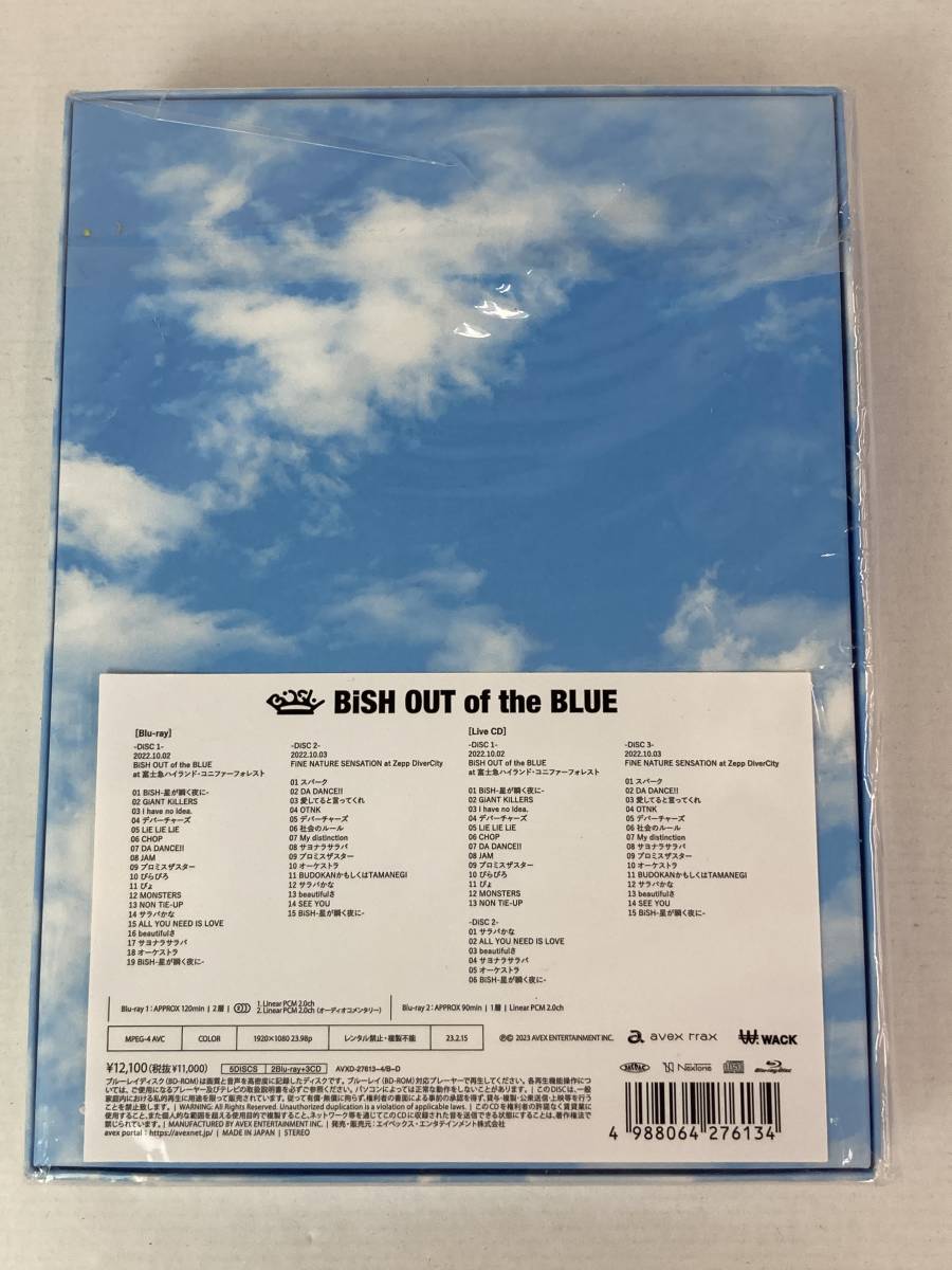 17914) □ BISH OUT of the BLUE 初回生産限定版Blu-ray2枚組+ Live 