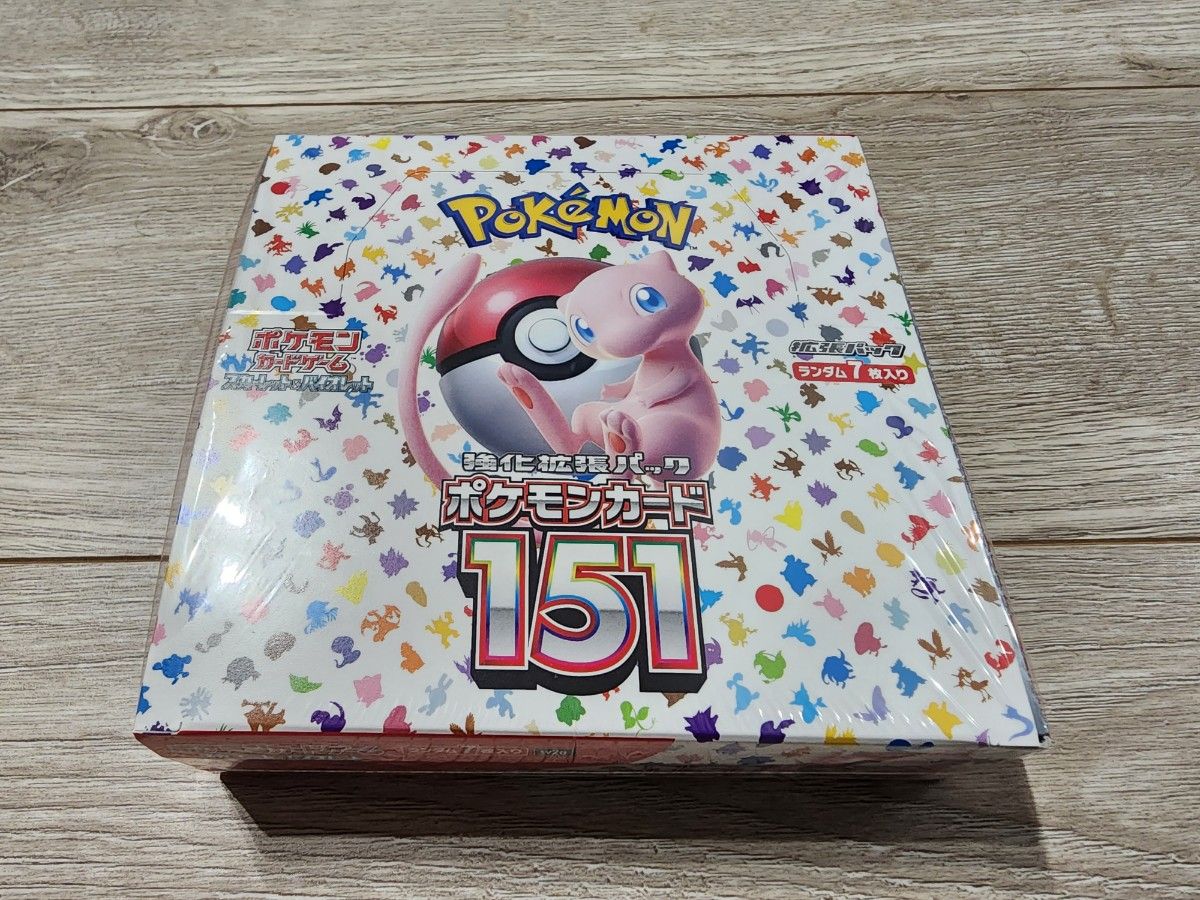 ポケモンカード 151未開封シュリンク付きBOX ○日本正規品○ ポケモン