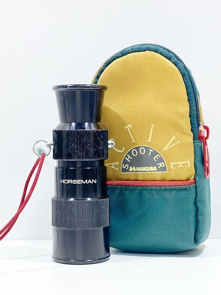 ad2303010.a161】HORSEMAN ホースマン ロングルーペ6x 単眼鏡 ピント
