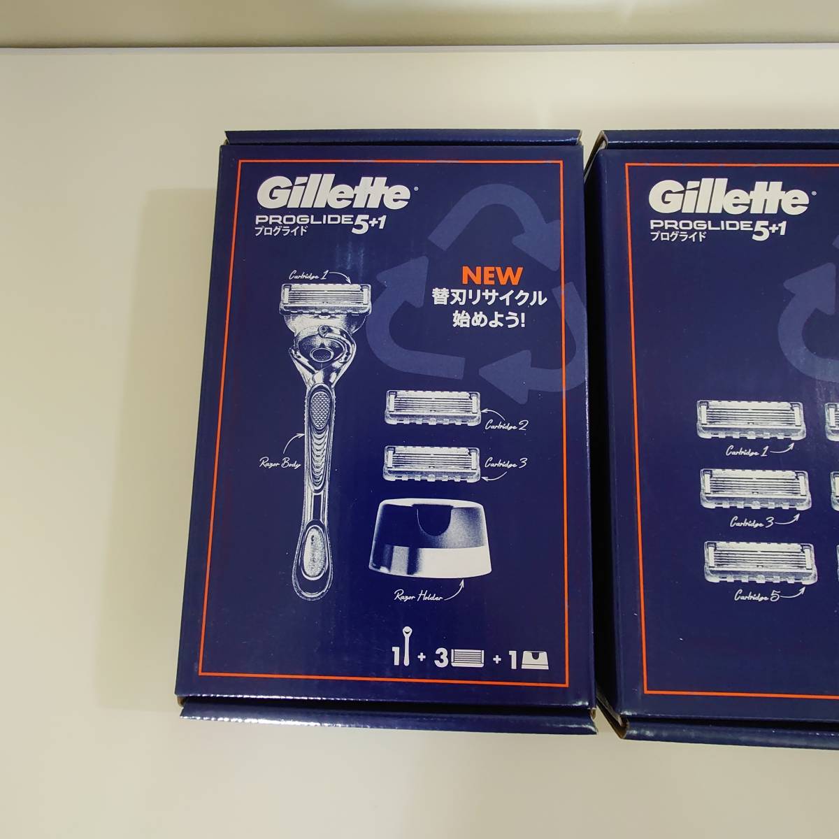 髭剃り/剃刀/Gillette PROGLIDE5+1/ジレット プログライド/本体1個