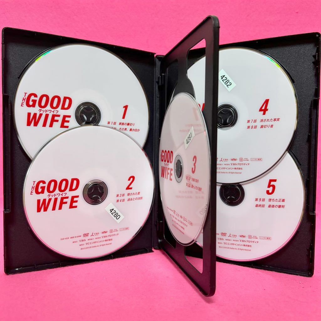【新品ケース付き】Good Wife グッドワイフ DVD 全5卷 全卷セット レンタル レンタル落ち