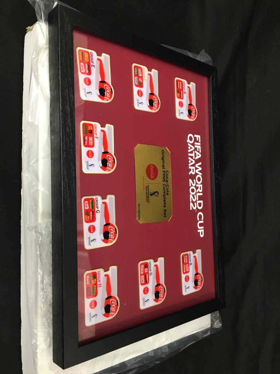 GII31399 コカコーラ FIFA ワールドカップ カタール 2022 純金プレート