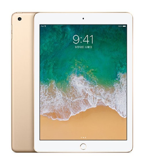iPad 9.7インチ 第5世代[128GB] セルラー SIMフリー ゴールド …