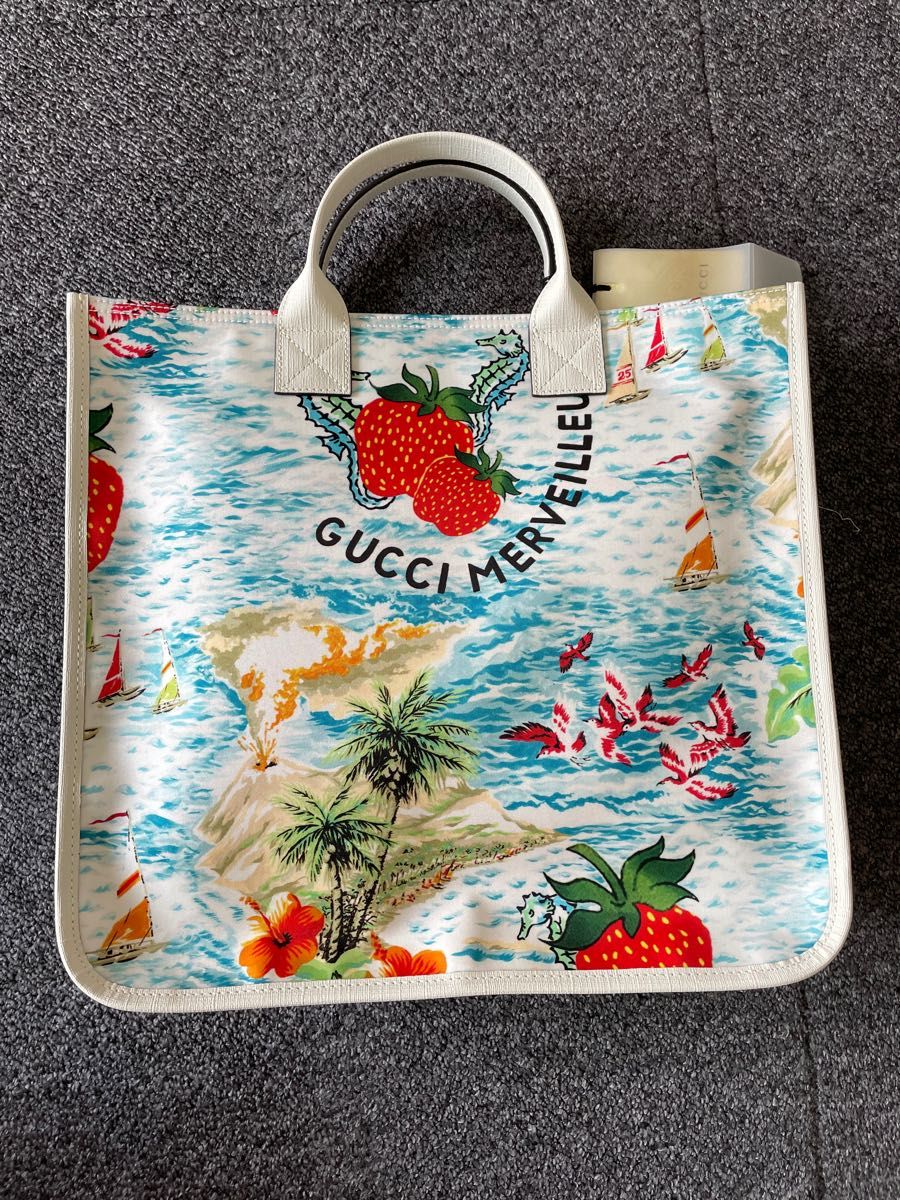 Gucci グッチ　チルドレン　トートバック　ナイロン　新品未使用トートバッグ 手提げバッグ　キッズ