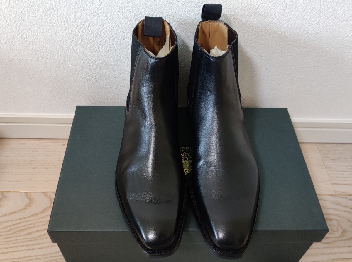 室外未使用品 クロケット&ジョーンズ 5.5E サイドゴアブーツ
