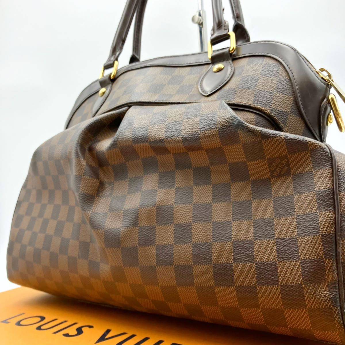 1円□定価26万！極美品□ LOUIS VUITTON ルイヴィトンダミエトレヴィGM