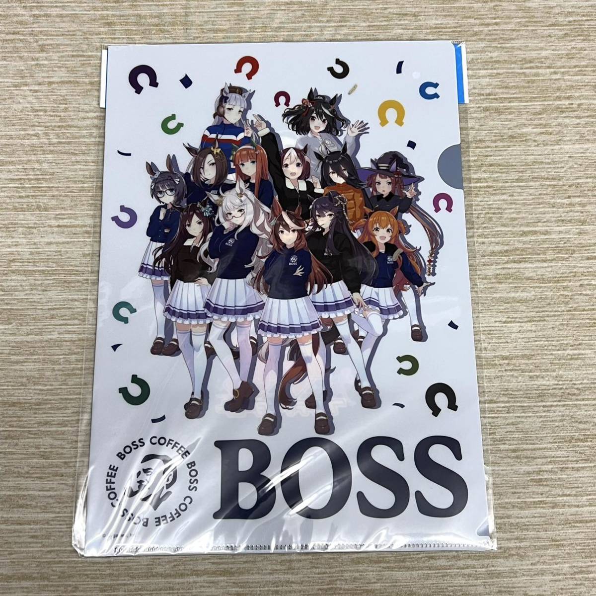 BOSS ウマ娘 サントリー ノベルティ おまけ 非売品 特典 クリアファイル スペシャルウィーク サイレンススズカ メジロマックイーン 全5種_画像3