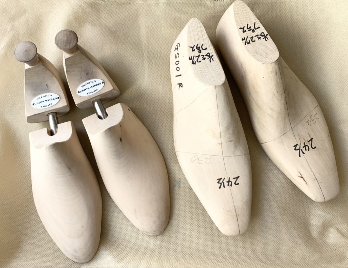 希少 ギルドオブクラフツ ビスポーク 24.5 木型 シューツリー 靴材料 