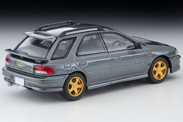 スバル インプレッサ ピュアスポーツワゴン WRX STi Version V（グレー）98年式 LV-N281b【トミーテック社1/64ミニカー】【トミカの時】_画像5