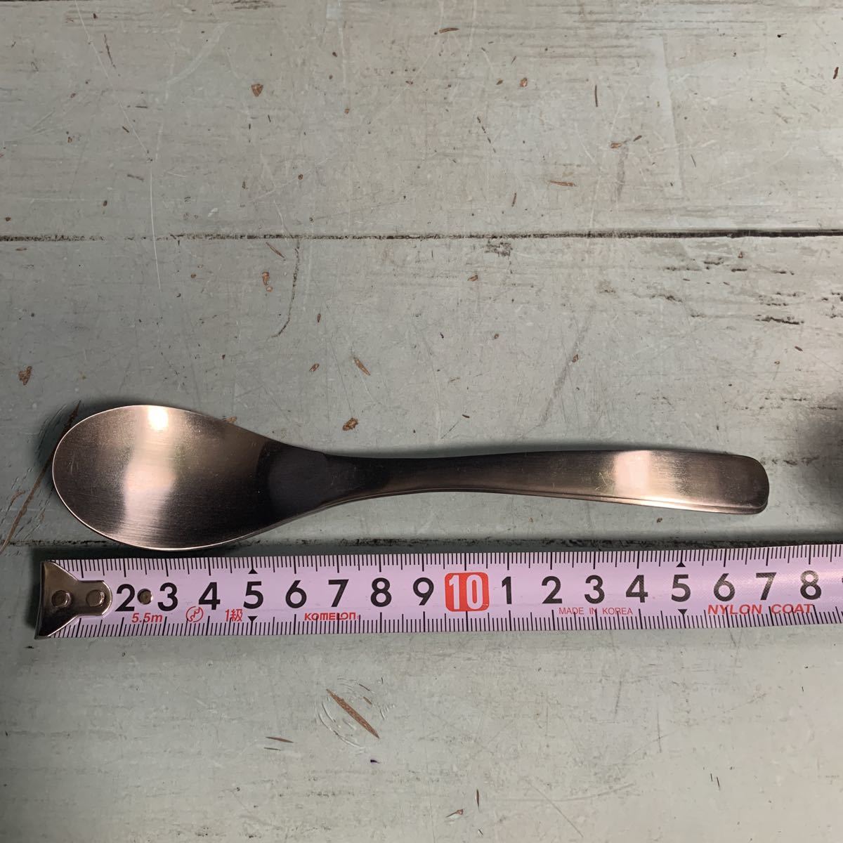 Made in TSUBAME cutlery spoon large 17.5cm× 2 ps stamp entering (7689)