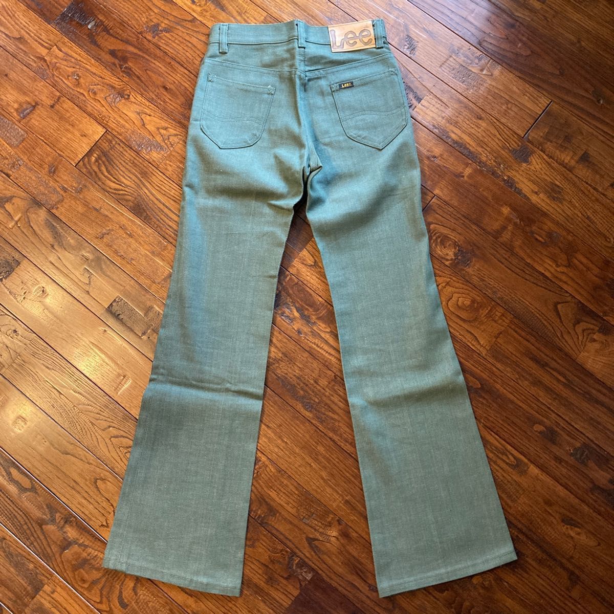 極美品 レア!70s USA製 Lee リー RIDER BOOT CUT FLARE ブーツカット フレアパンツ デッドストック