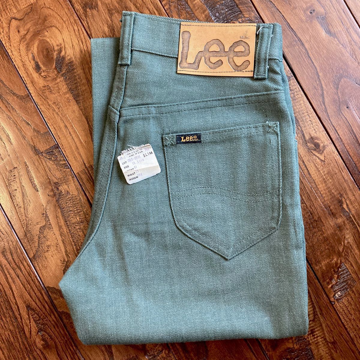 極美品 レア 70s USA製 Lee リー RIDER BOOT CUT FLARE ブーツカット