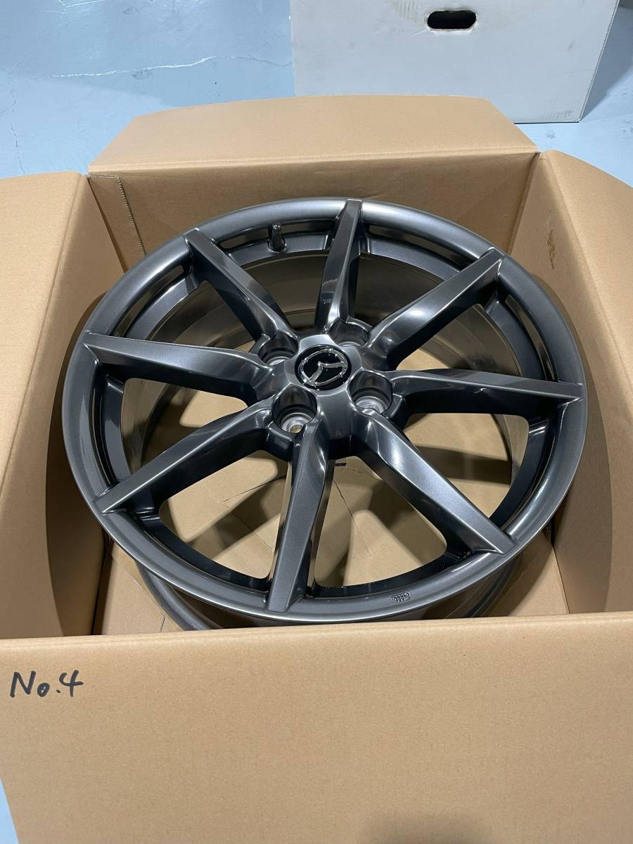 マツダ ND ロードスターRF 純正アルミホイール 4本セット 新車 マツダ ND ロードスターRF 純正アルミホイール 4本セット 新車
