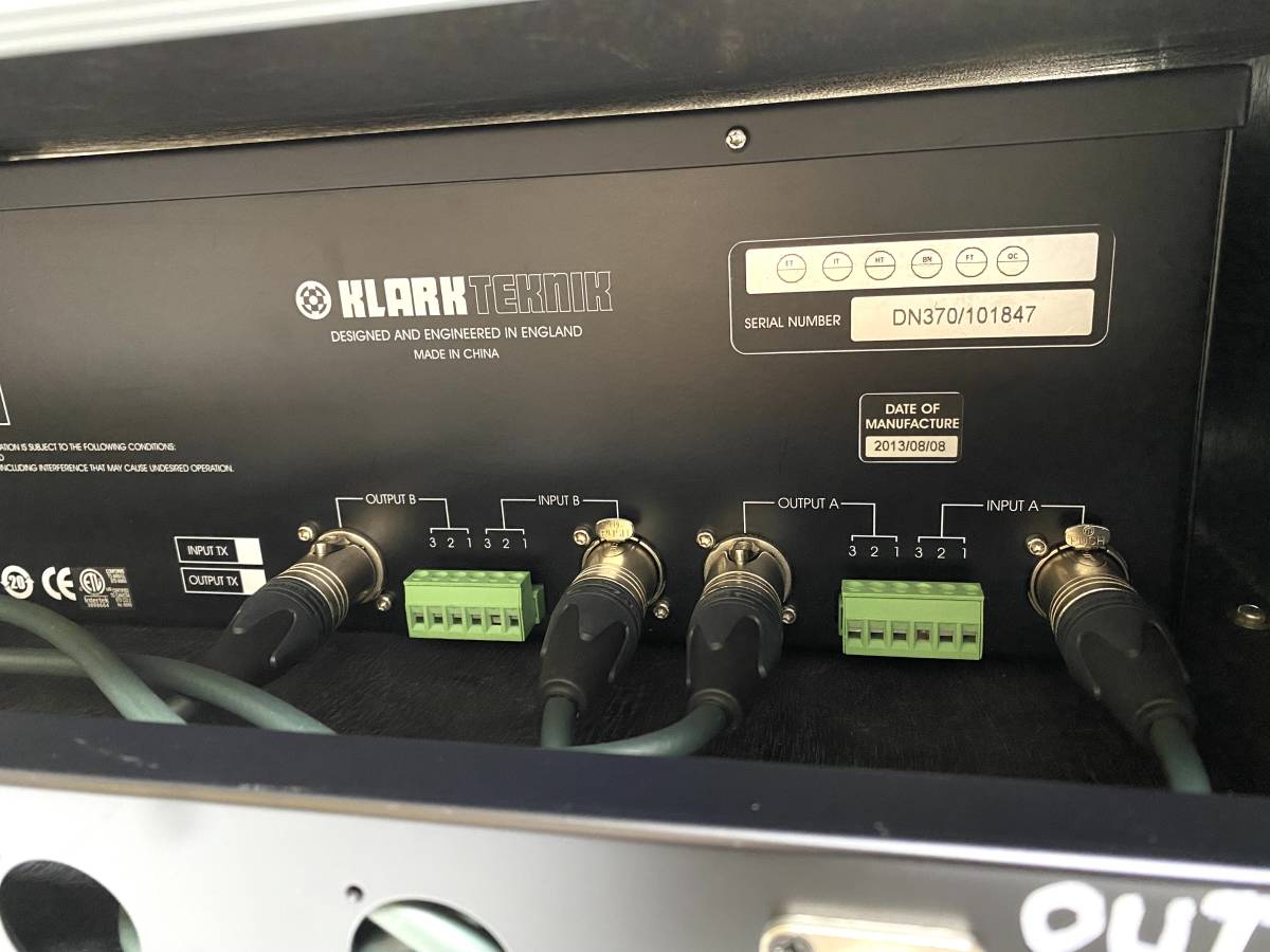 ☆ハードケース付き☆ KLARK TEKNIK クラークテクニック DN370