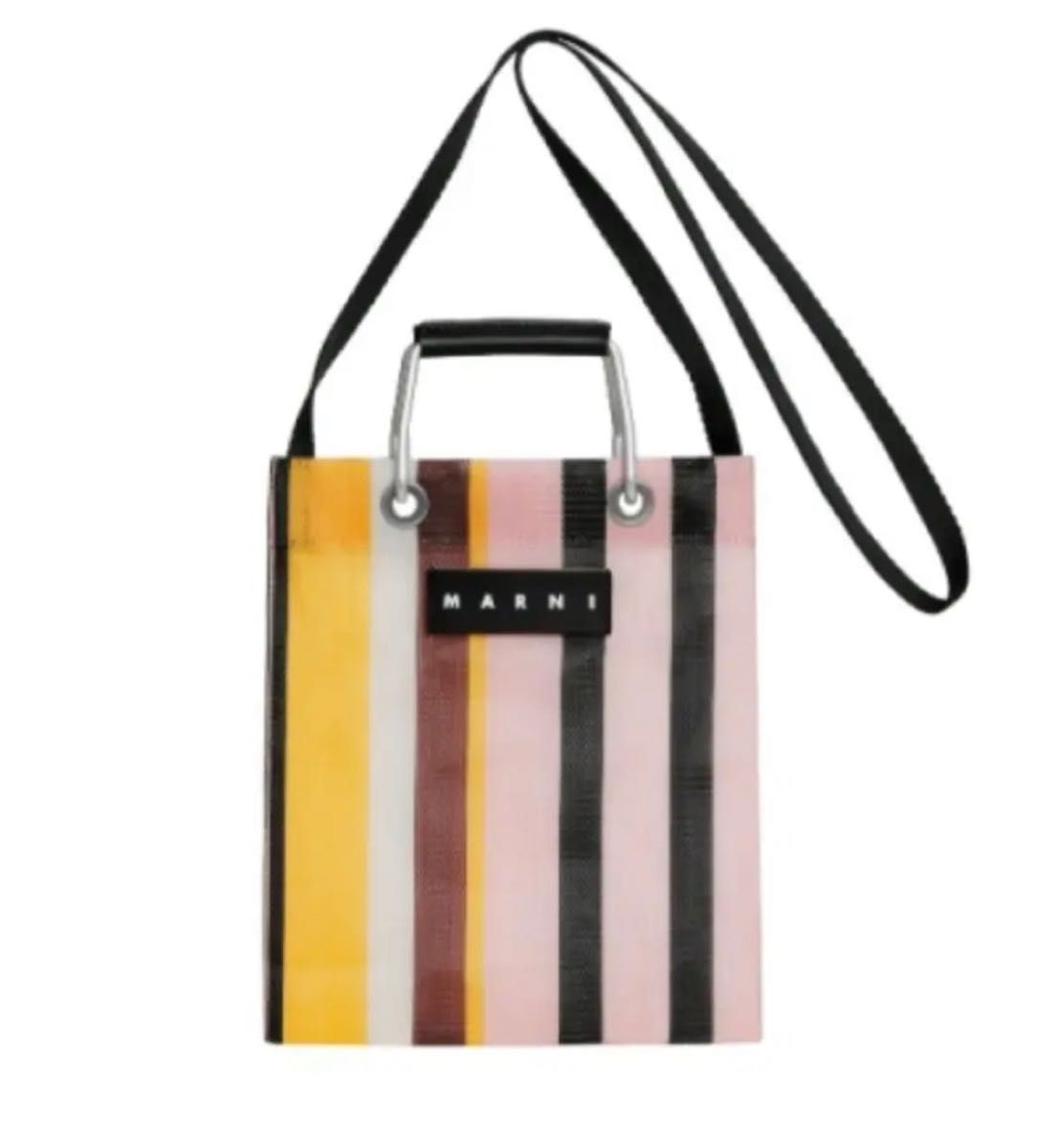 正規品】新品未使用marni マルニ ストライプミニショルダーバッグ