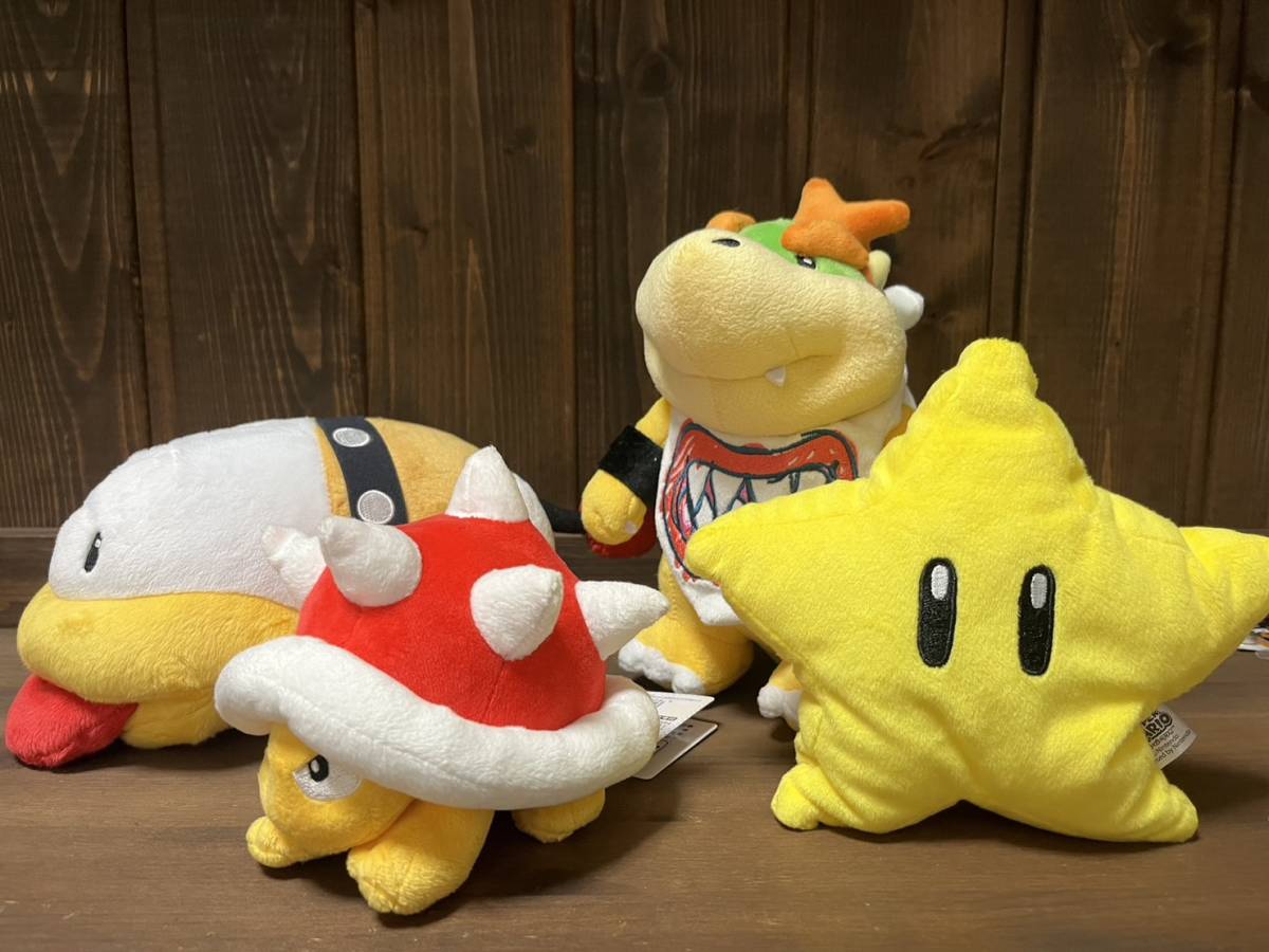 格安店 新品 未使用 三英貿易 スーパーマリオ クッパjr. S ぬいぐるみ