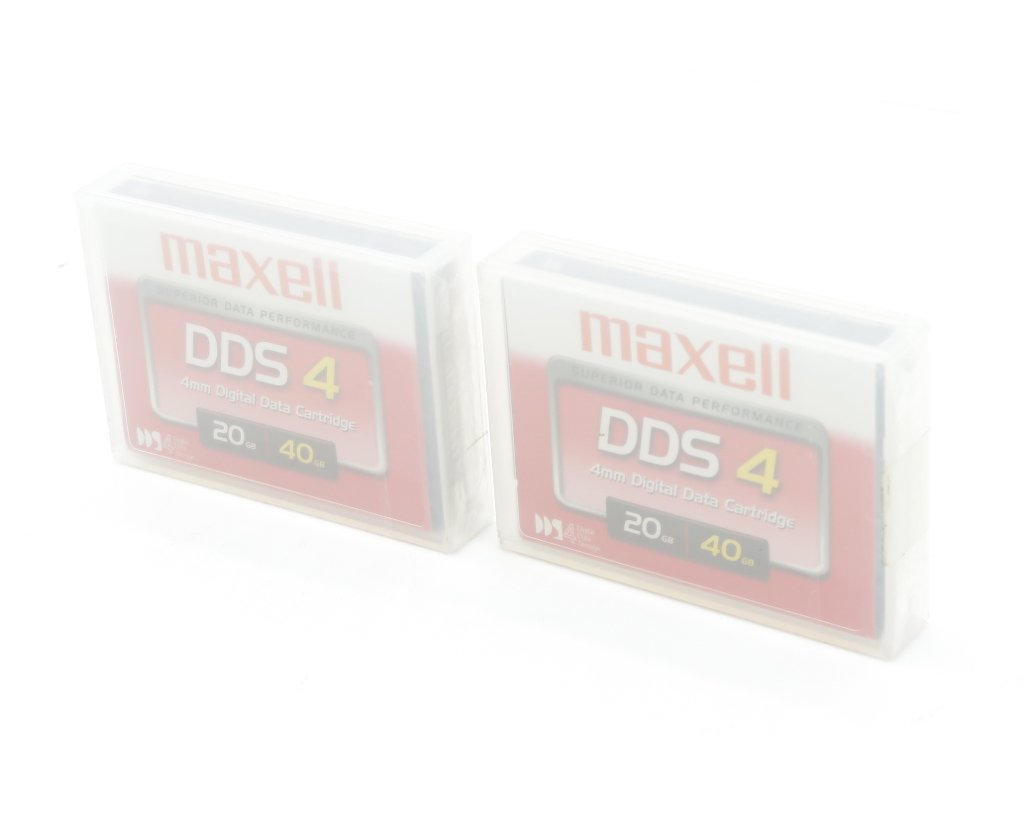 ◇【新品未開封品】【2個セット】maxell DDS4 4mm デジタルデータカートリッジ 20GB_画像1