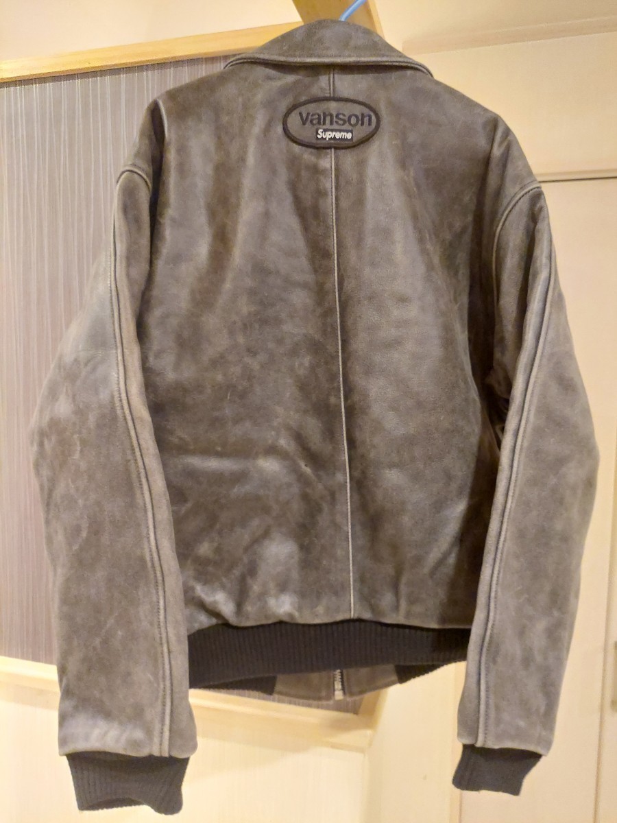 Supreme Vanson Leathers コラボ 未使用品 タグ