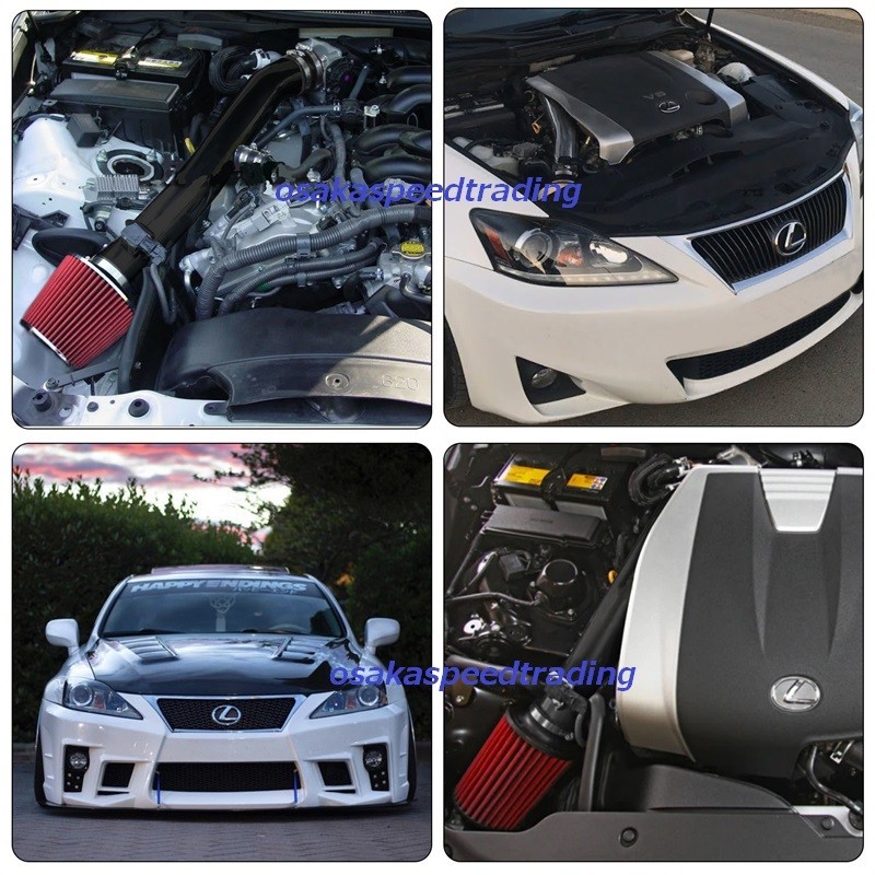  horse power up! Lexus IS 20 series air cleaner kit IS250 IS350 GSE20 GSE21 GSE25 intake muffler suction shock absorber wheel 