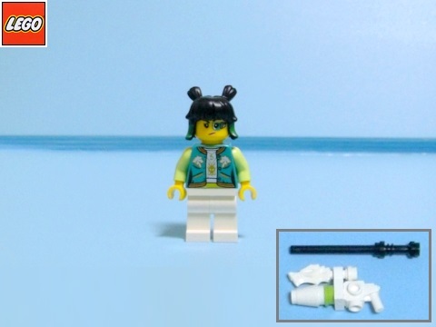 レゴ LEGO ミニフィグ メイ 80021 モンキーキッド 装備品つき 組立済_画像1