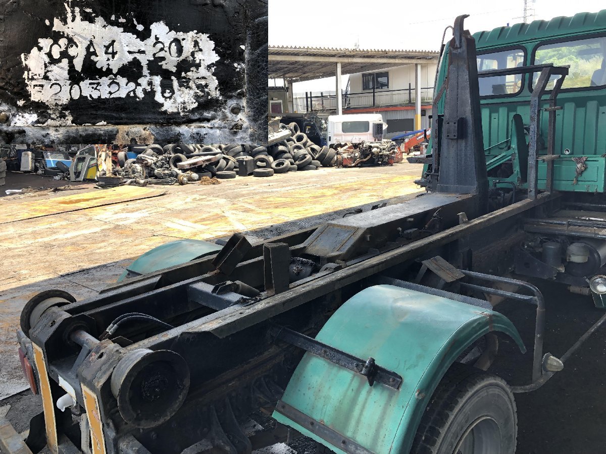 Yahoo!オークション - 230628 4トン車 新明和工業 アームロール CCA4...