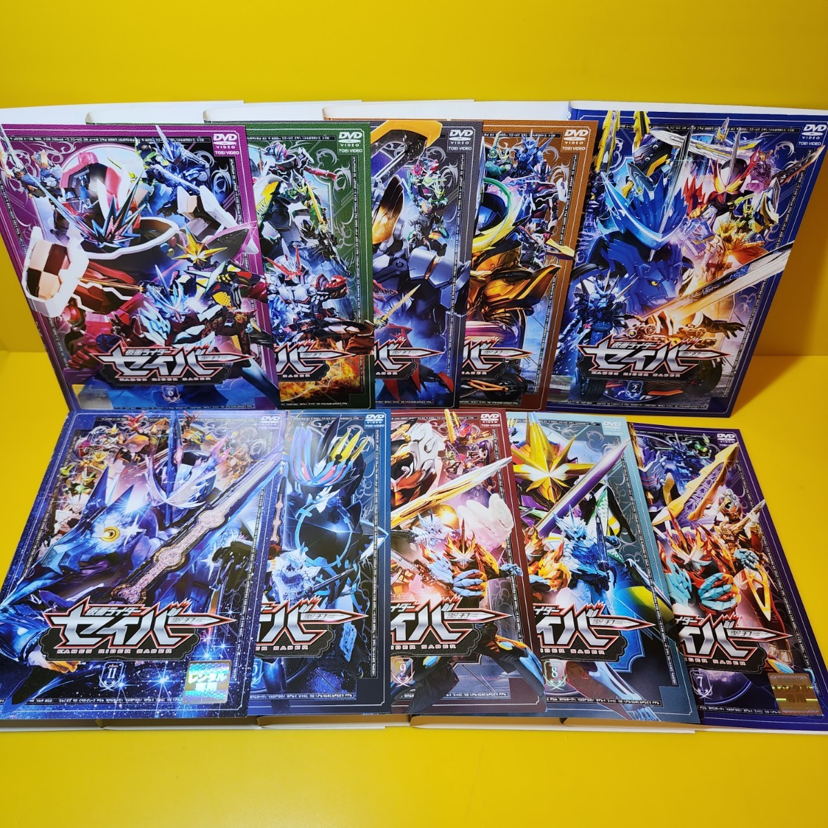 新品ケース仮面ライダーセイバー DVD 全12巻セット｜PayPayフリマ