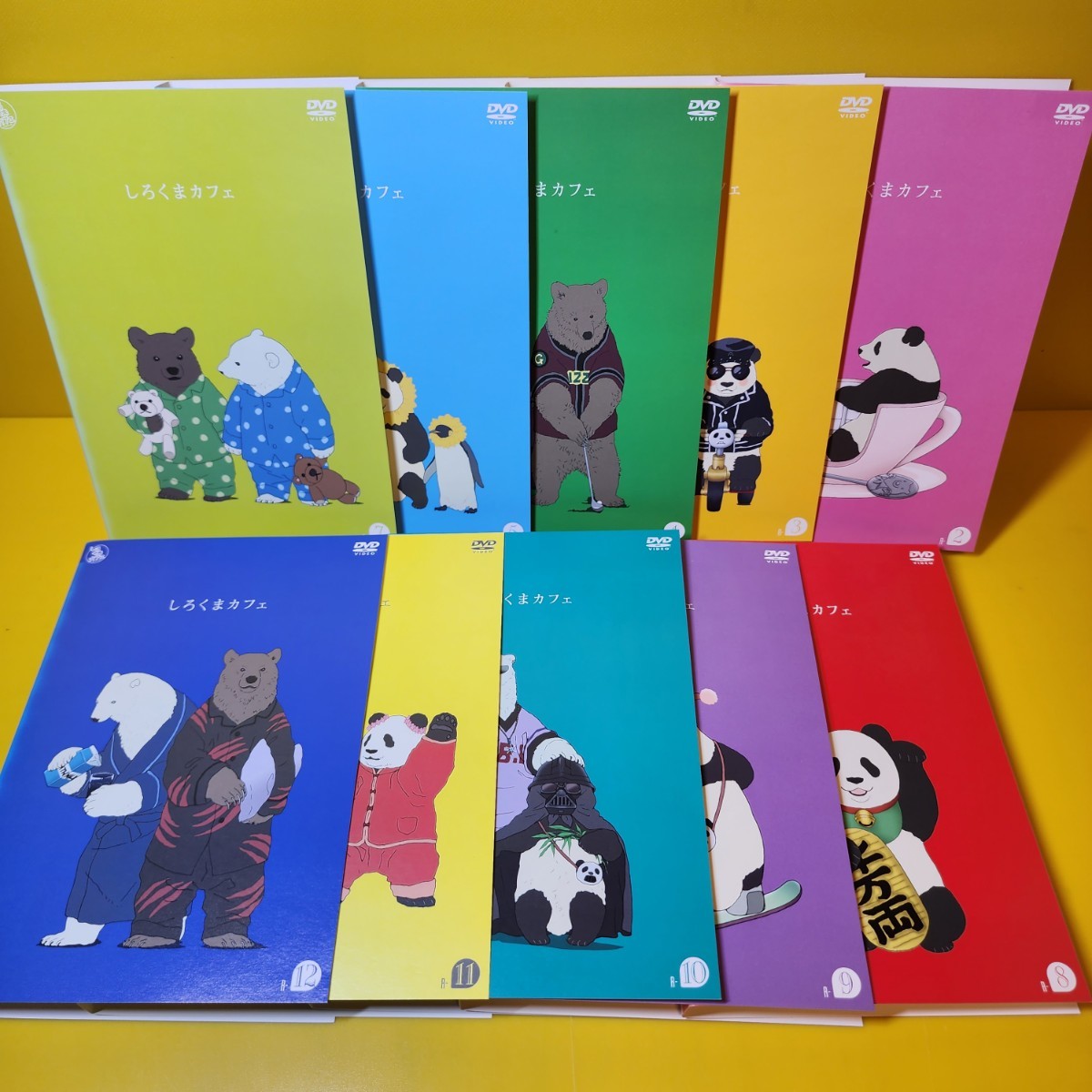 しろくまカフェ DVD 全13巻 全巻セット _画像3