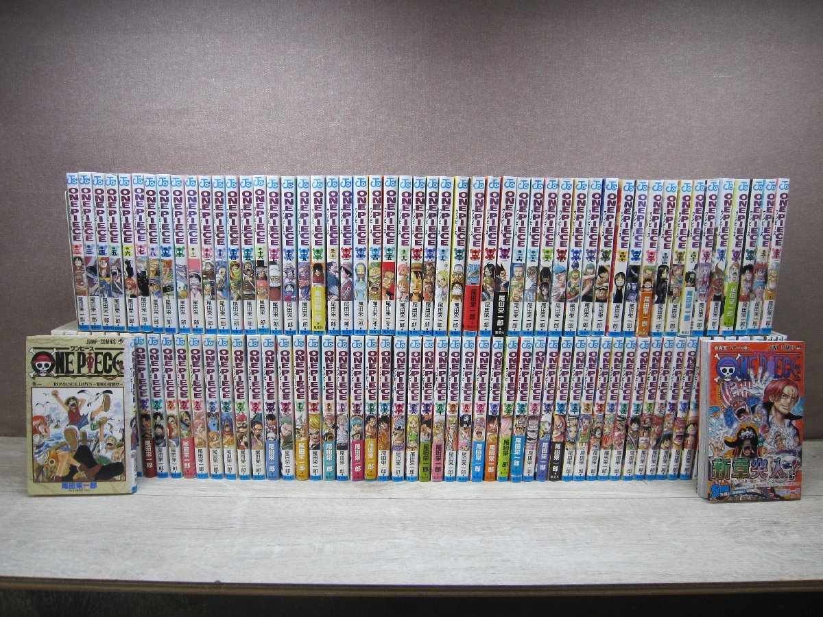 コミック全巻セット】 ONE PIECE ワンピース 1巻~105巻 + オマケ4冊