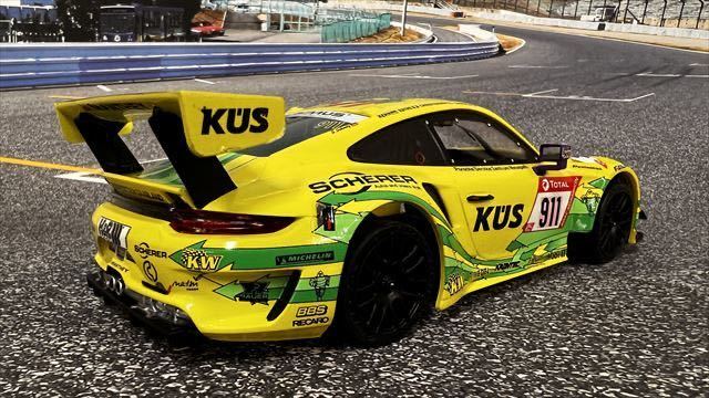 GL Racing 京商 ミニッツ 用 塗装済み ボディ ポルシェ 911-GT3