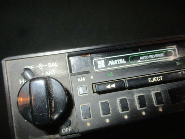 # Benz W126 380SEL cassette deck used J1260008210 parts taking equipped National radio tape deck Western 500SEL 500SEC#