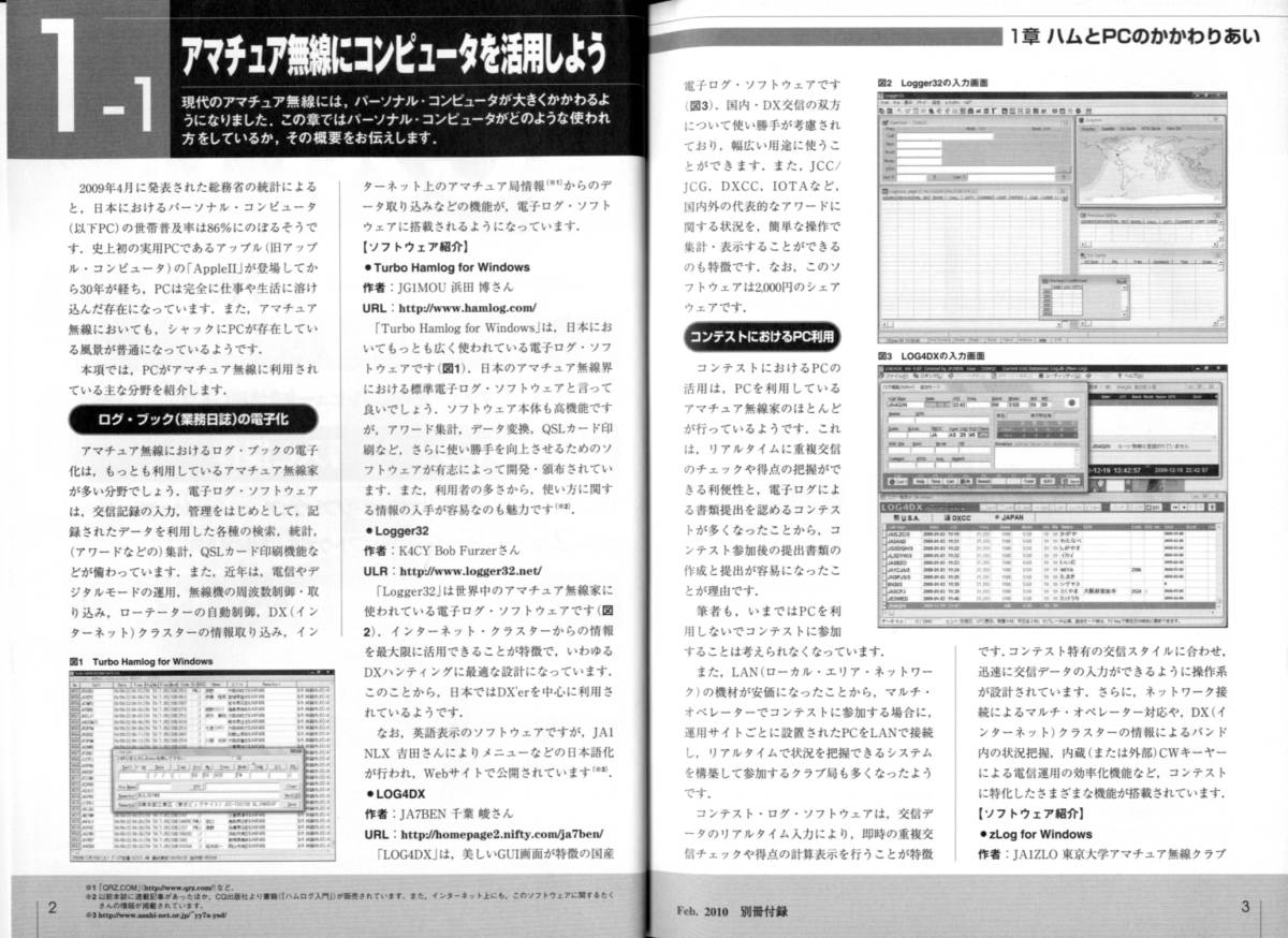 【12年前のCQ　2010-2+別冊「ハムのPC入門」　IC-7000他　現代アマチュア無線機器を使ってみよう　 コメットAA-170ウェーブアナライザー_画像9