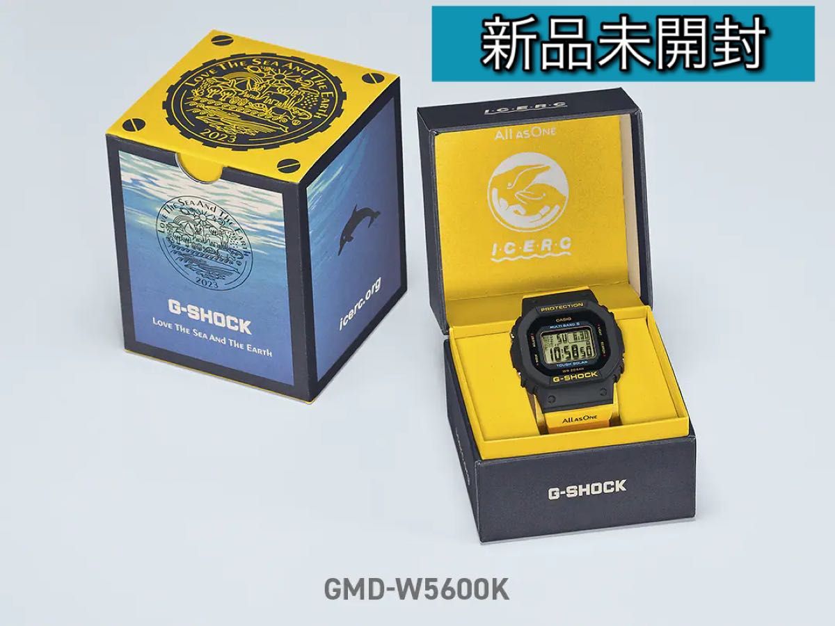 新しい到着 【新品未開封】G-SHOCK GMD-W5600K-9JRイルカクジラ 腕時計