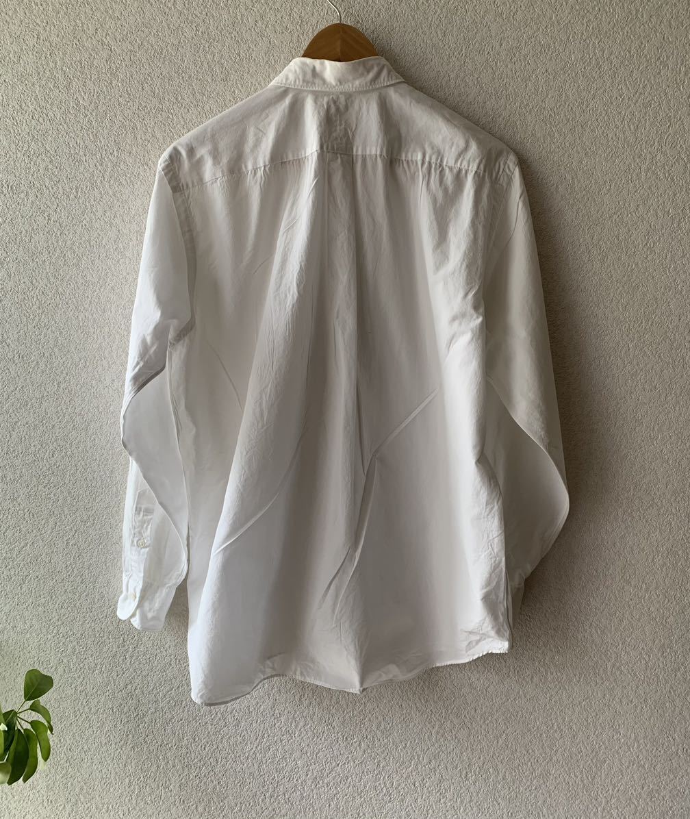 SIZE 1 旧型 COMOLI コモリシャツ WHITE コモリ shirts 白 ホワイト