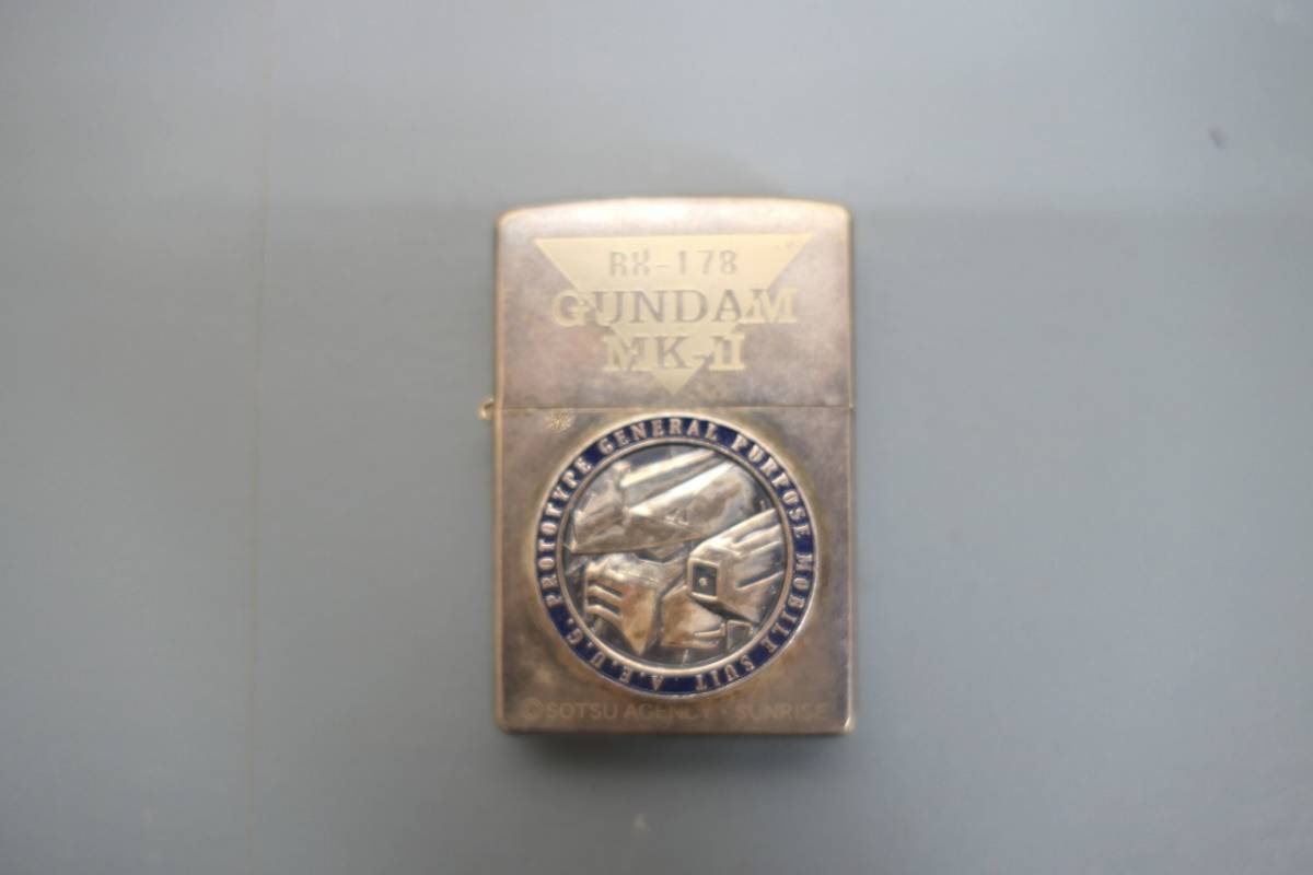 ○USED!ZIPPO オイルライター GUNDAM MK-Ⅱ☆ジッポー/喫煙具/機動戦士