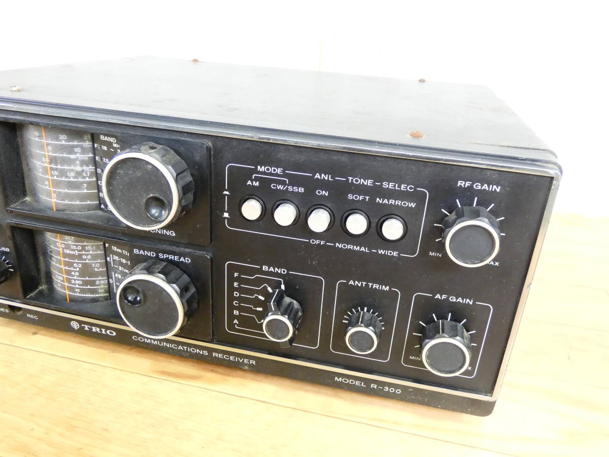 TRIO トリオ R-300 BCLラジオ COMMUNICATIONS RECEIVER 通信型受信機
