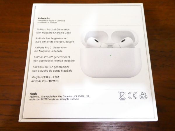 ○(A-1) Apple アップルAirPods Pro 第2世代MQD83J/A ワイヤレス 