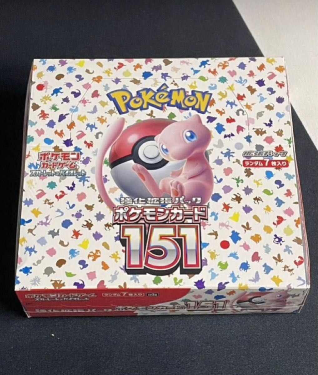 即購入 ポケモン カード 151 シュリンク付き 未開封 1BOX 拡張パック