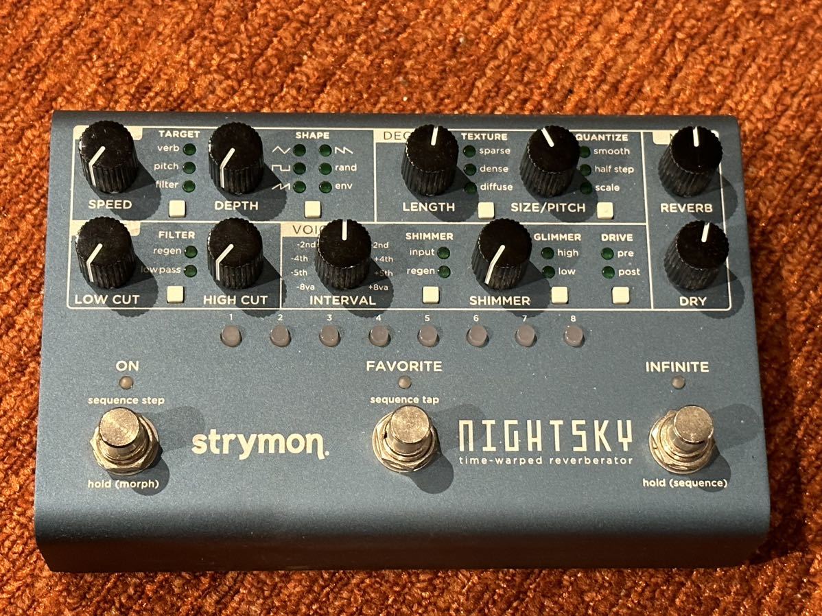 strymon nightsky reverberator | normanhubbard.com