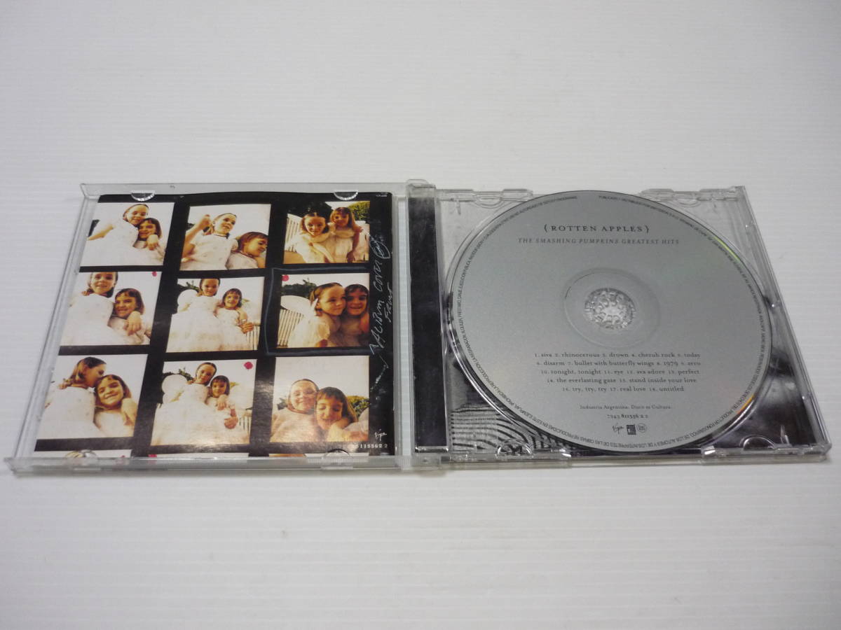 [管00]【送料無料】CD THE SMASHING PUMPKINS/ROTTEN APPLES： GREATEST HITS 洋楽 ロットン・アップルズ_画像2