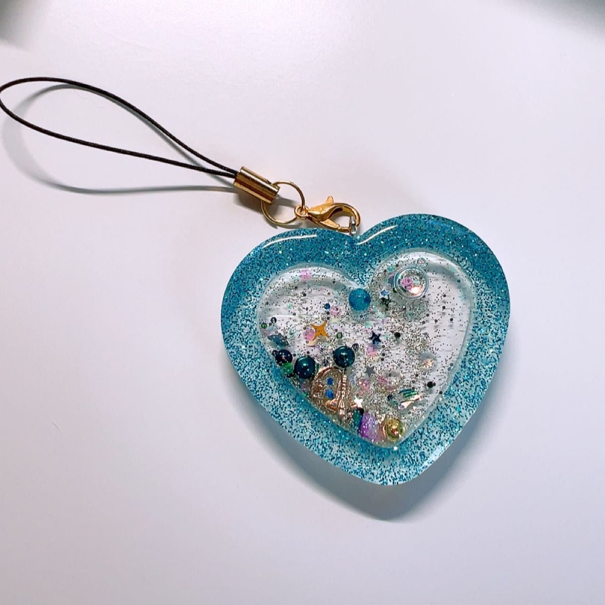 レジン ハンドメイド ハート シェイカー オイル入り